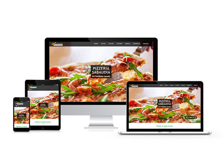 Web-Art Creative Design realizacja projektu strony www dla Pizzeria Sabaudia